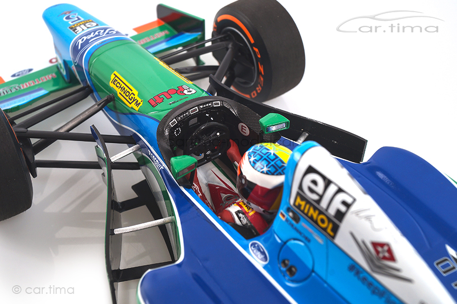 Benetton Ford B194 GP Belgien 2017 Demonstration Run Mick Schumacher Minichamps 1:18 510941705