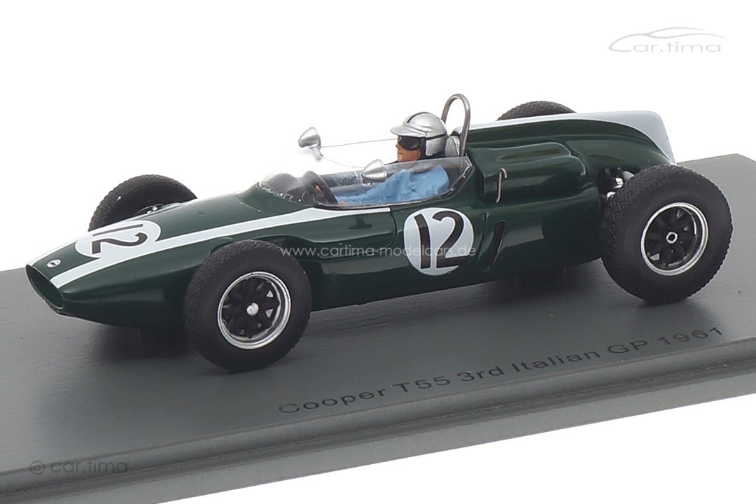 Cooper T55 GP Italien 1961 Bruce McLaren Spark 1:43 S8070