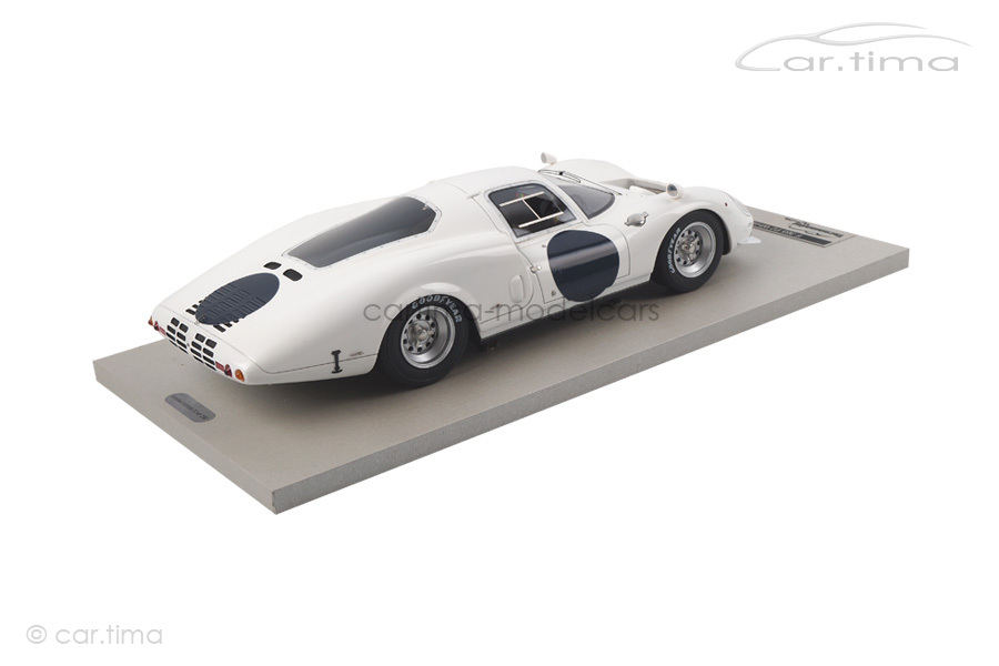 Ferrari 365 P2 White Elephant Presse Version Le Mans 1966 Tecnomodel 1:18 TM18-17A