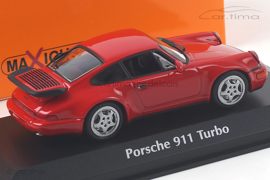 Porsche 911 (964) Turbo Indischrot Minichamps 1:43 940069102