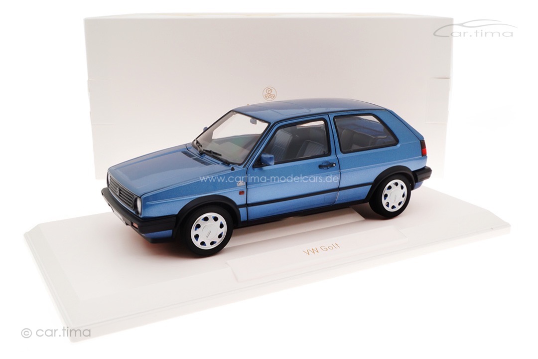 VW Golf 2 10 Millionen 1988 Starblaumet. Norev 1:18 188562