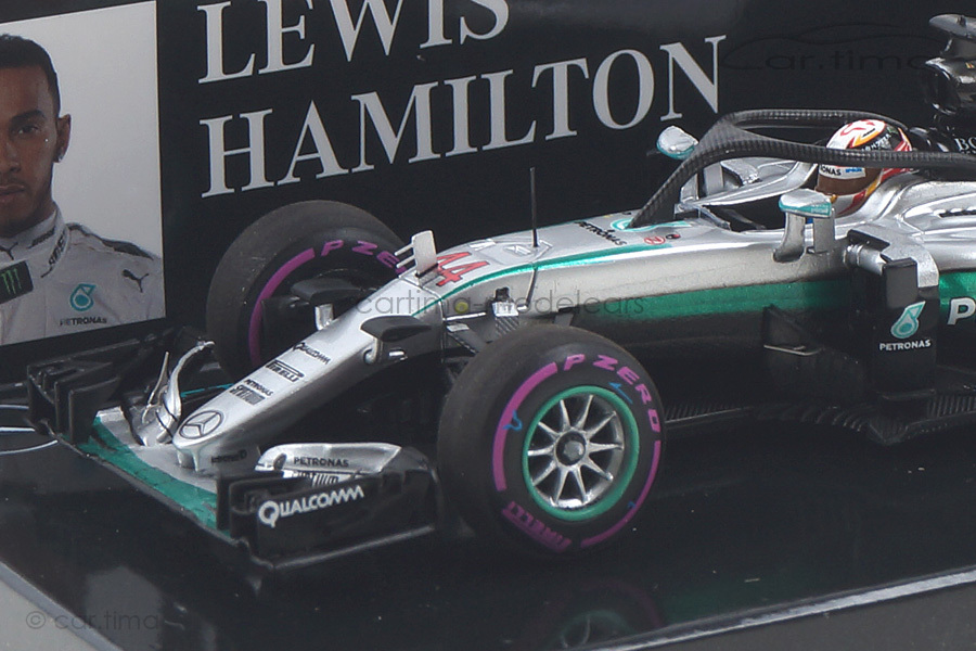 Mercedes AMG Petronas F1 Team Singapur 2016 Hamilton Minichamps 1:43 417160444