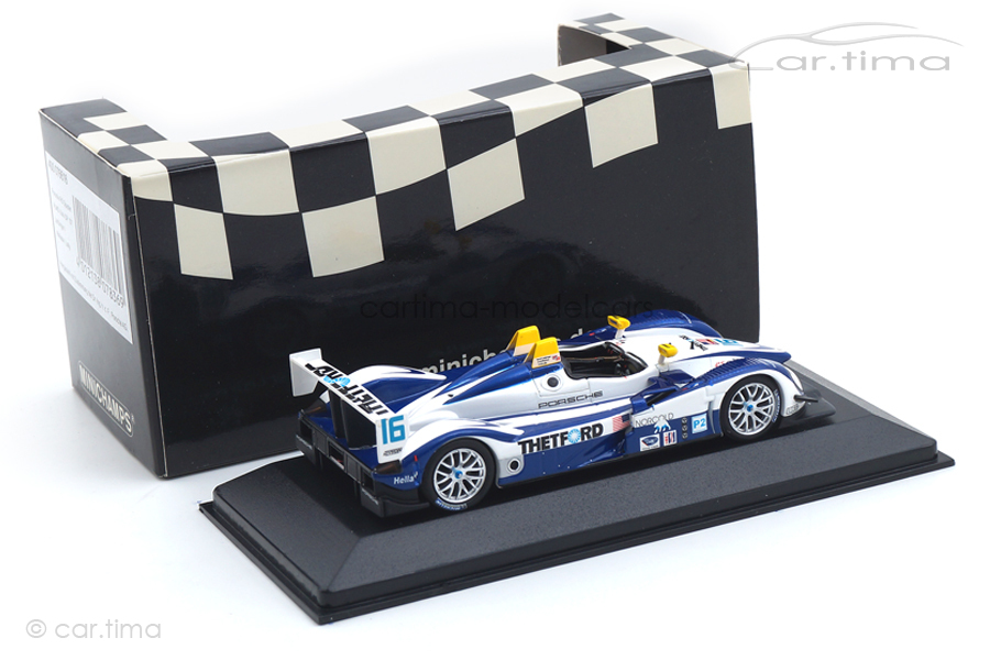 Porsche RS Spyder ALMS Utah GP 2007 Lamy/Wallace Minichamps 1:43 400076616