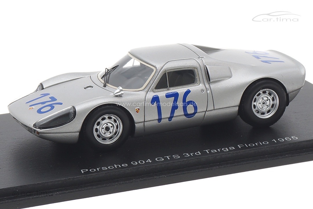 Porsche 904 GTS Targa Florio 1965 Maglioli/Linge Spark 1:43 S9231