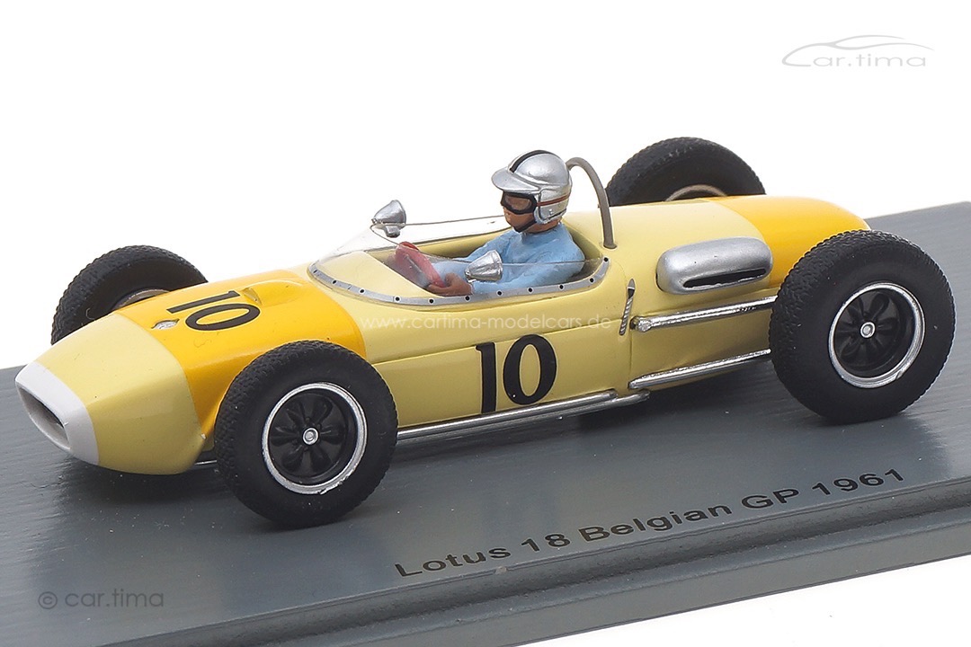 Lotus 18 GP Belgien 1961 Willy Mairesse Spark 1:43 S7474