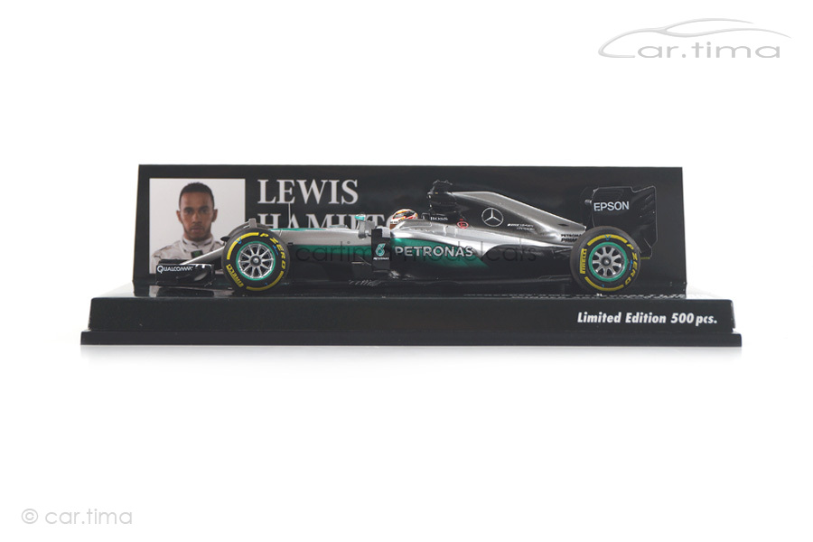 Mercedes AMG Petronas F1 W07 Winner Abu Dhabi GP 2016 Hamilton Minichamps 1:43 417160744