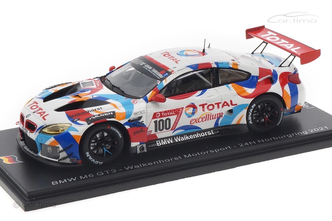 BMW M6 GT3 24h Nürburgring 2021 Breuer/Ziegler/von Bohlen/Walkenhorst Spark 1:43 SG773