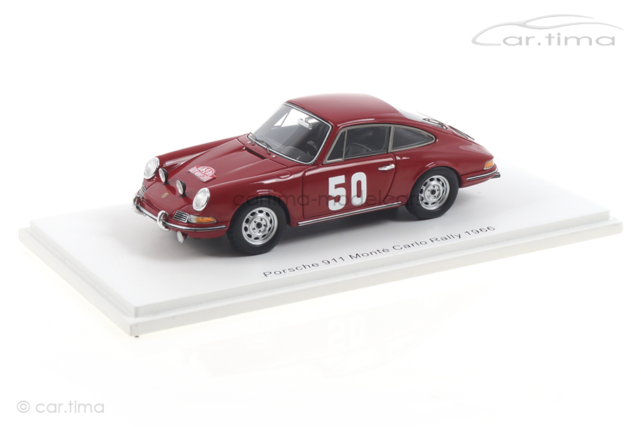 Porsche 911 Rallye Monte-Carlo 1966 Perrier/du Pasquier Spark 1:43 S6604