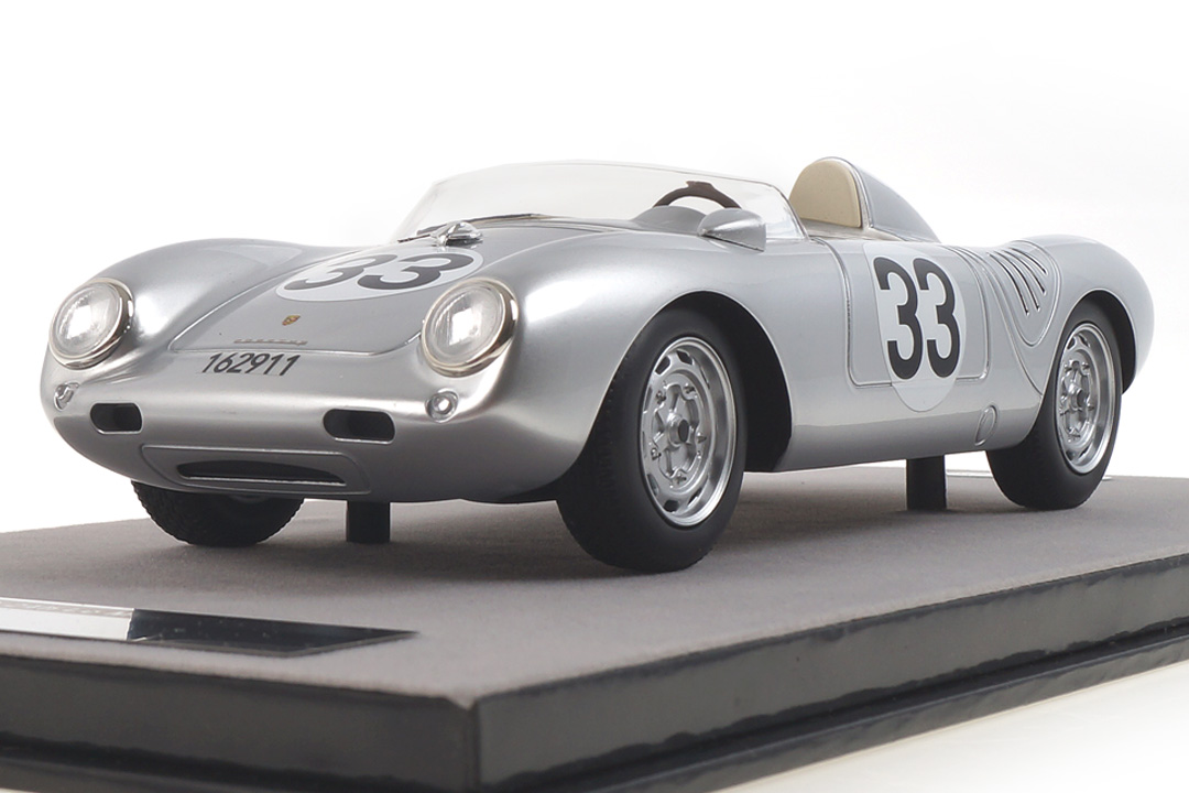 Porsche 550A RS 24h Le Mans 1957 Herrmann/von Frankenberg Tecnomodel 1:18 TM18-141C