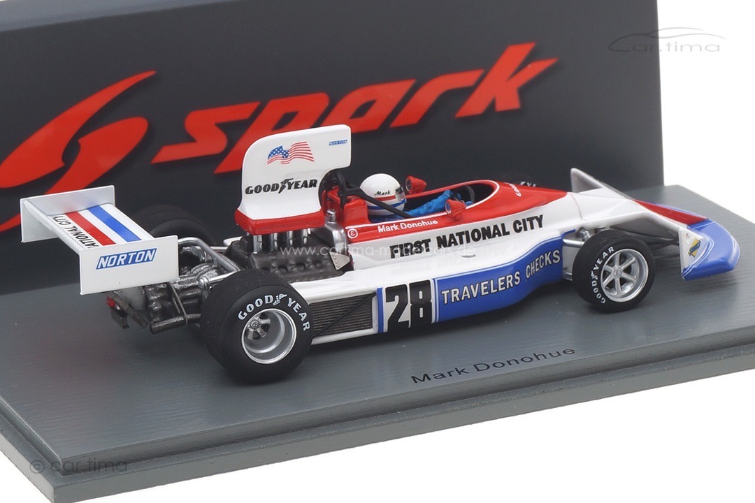 March 751 GP Großbritannien 1975 Mark Donohue Spark 1:43 S5375