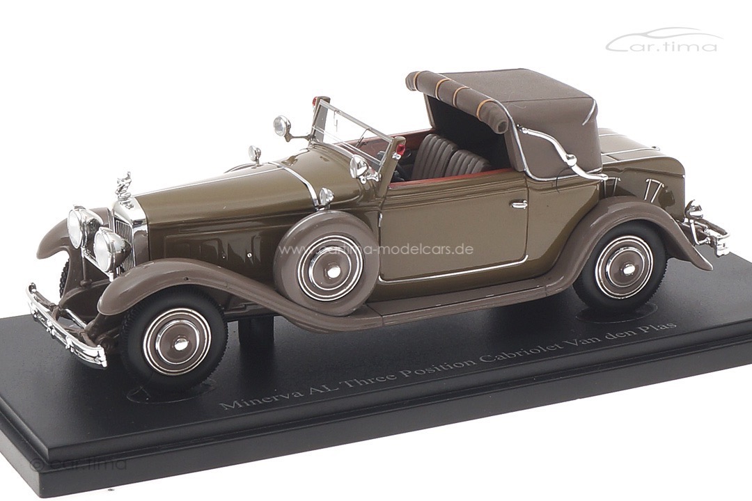 Minerva Al Three Position Cabriolet Van den Plas 1930 autocult 1:43 02030