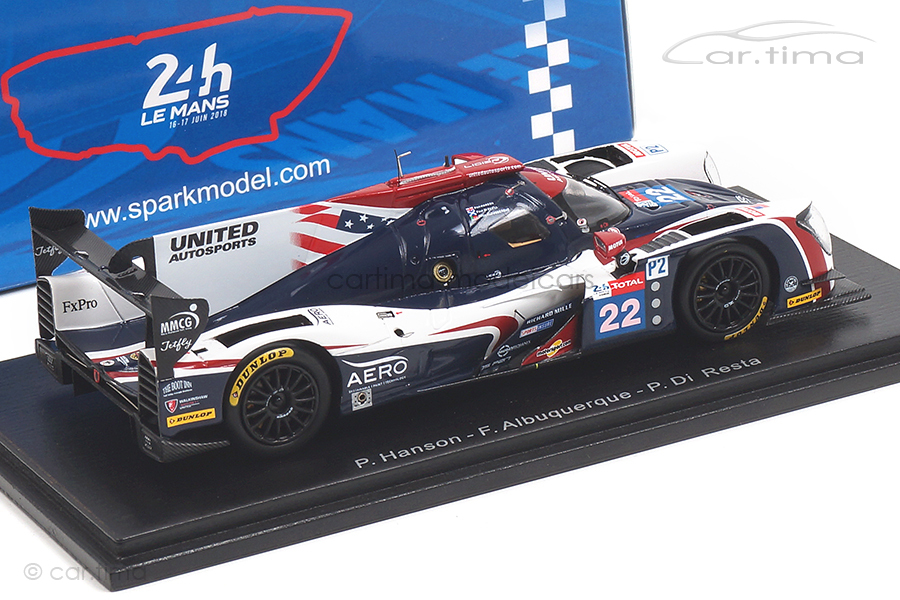 Ligier JS P217-Gibson 24h Le Mans 2018 Albuquerque/Di Resta/Hanson Spark 1:43 S7010