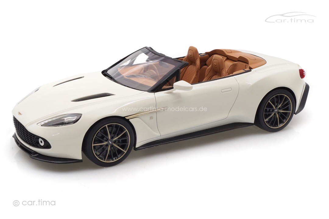 Aston Martin Vanquish Zagato Volante Escaping White TopSpeed 1:18 TS0214