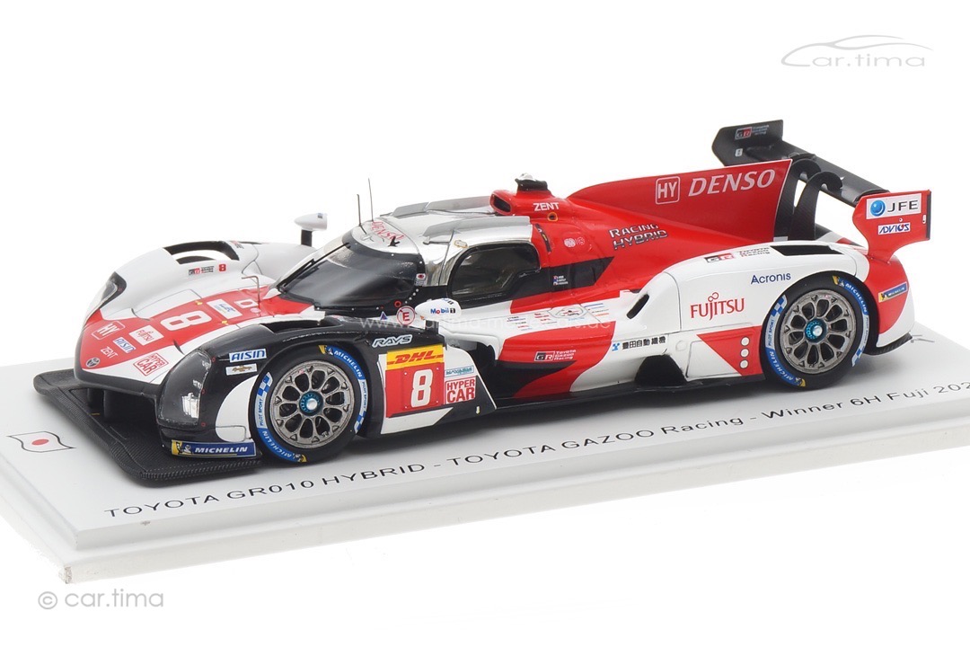 Toyota GR010 Hybrid Winner 6h Fuji 2022 Buemi/Hartley/Hirakawa Spark 1:43 SJ103