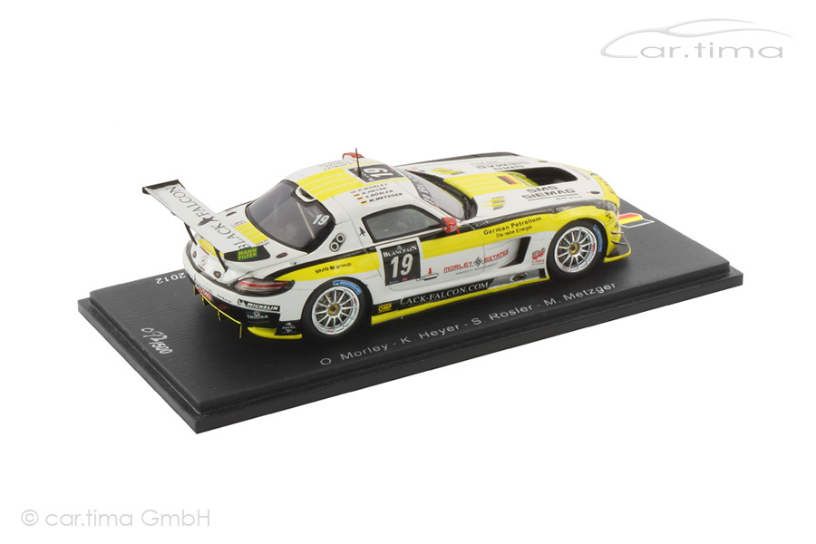 Mercedes-Benz SLS AMG GT3 24h Spa 2012 Heyer/Morley/Metzger Spark 1:43 SB034