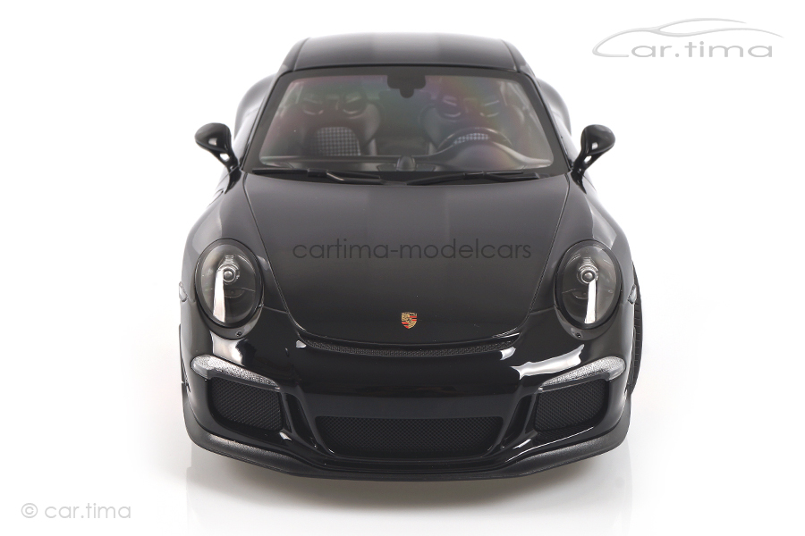 Porsche 911 (991) R schwarz/Rad rot Minichamps 1:12 125066322