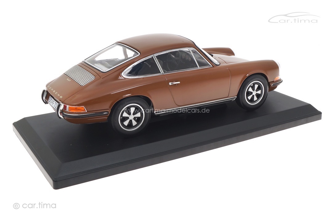 Porsche 911 T 1969 Sepiabraun Norev 1:18 187648