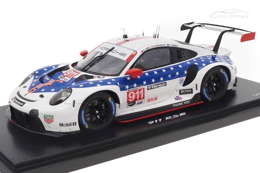 Porsche 911 RSR 12h Sebring 2020 Bamber/Makowiecki/Tandy Spark 1:18 WAP0210120N0FW