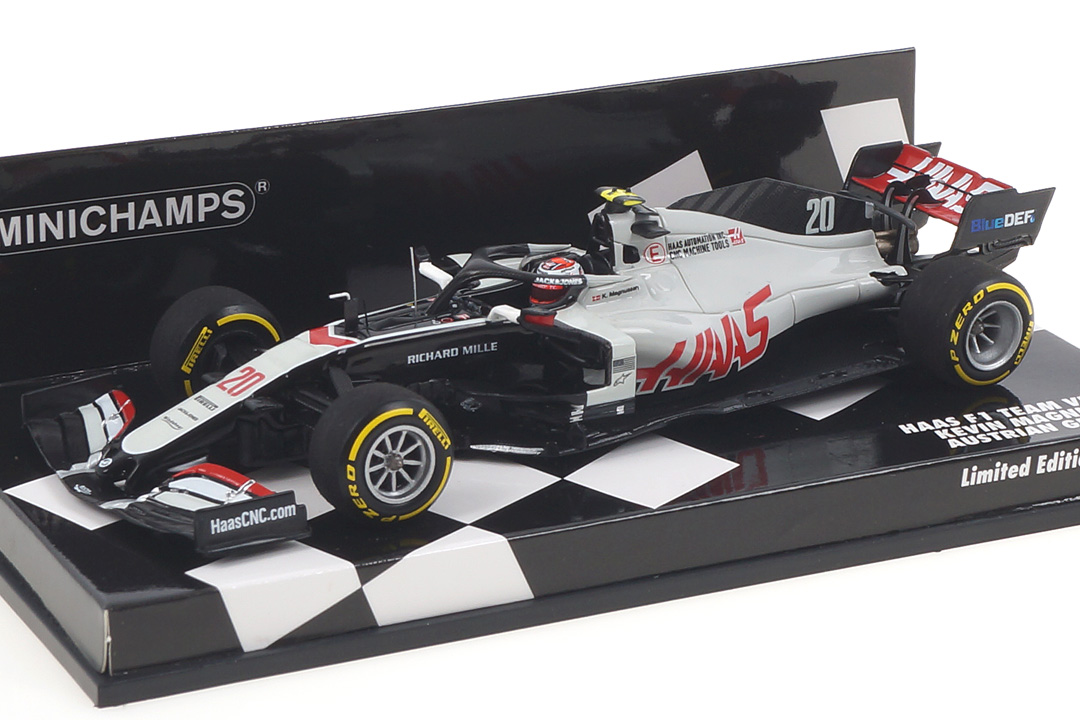 Haas F1 Team VF-20 Austrian GP 2020 Kevin Magnussen Minichamps 1:43 417200120