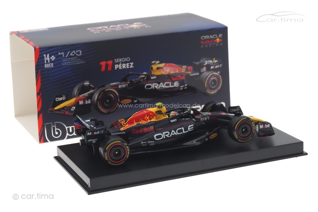 Oracle Red Bull Racing RB19 GP 2023 Sergio Pérez Bburago 1:43 18-38083PER