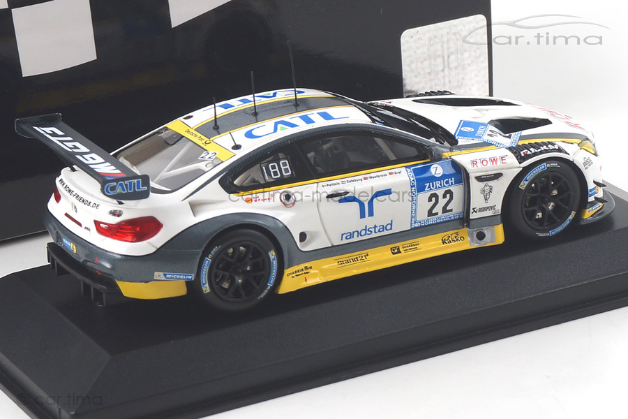 BMW M6 GT3 24h Nürburgring 2016 Graf/Westbrook Minichamps 1:43 437162622