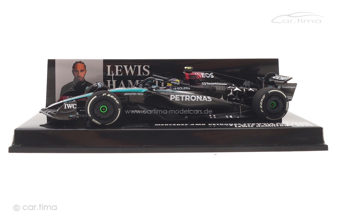 Mercedes-AMG Petronas F1 W15 GP 2024 Lewis Hamilton Minichamps 1:43 410240144