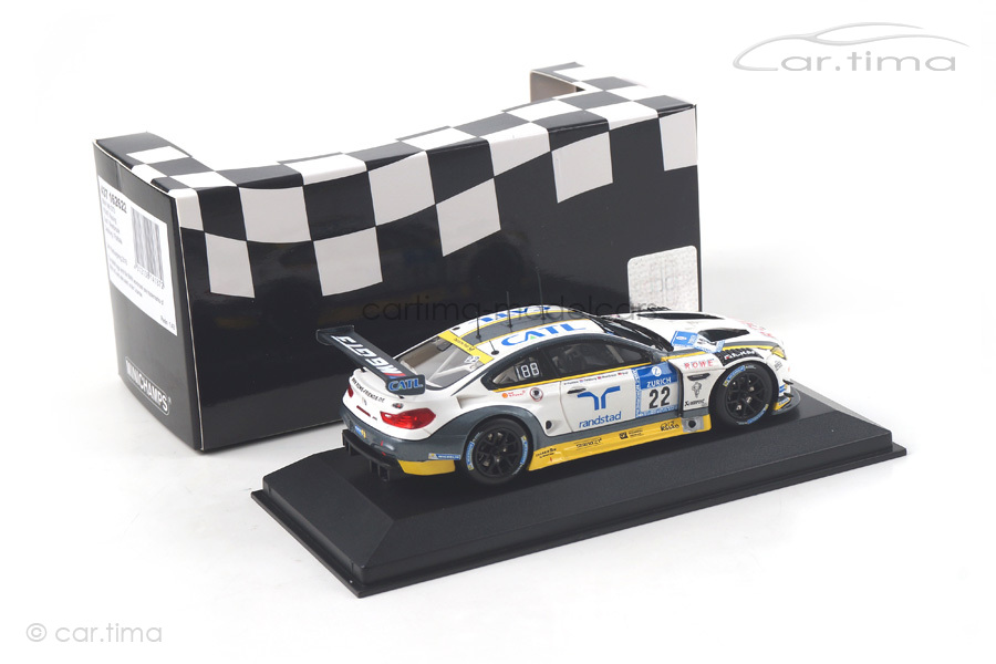 BMW M6 GT3 24h Nürburgring 2016 Graf/Westbrook Minichamps 1:43 437162622