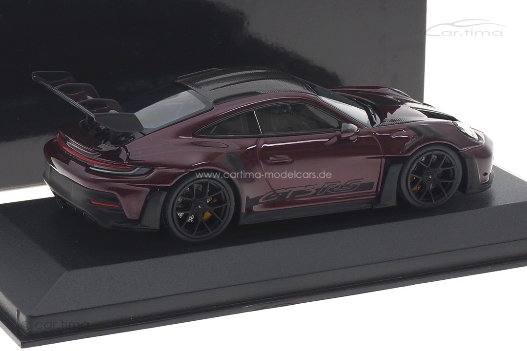 Porsche 911 (992) GT3 RS Weissach Paket Amethyst met./Rad schwarz Minichamps 1:43 413062121