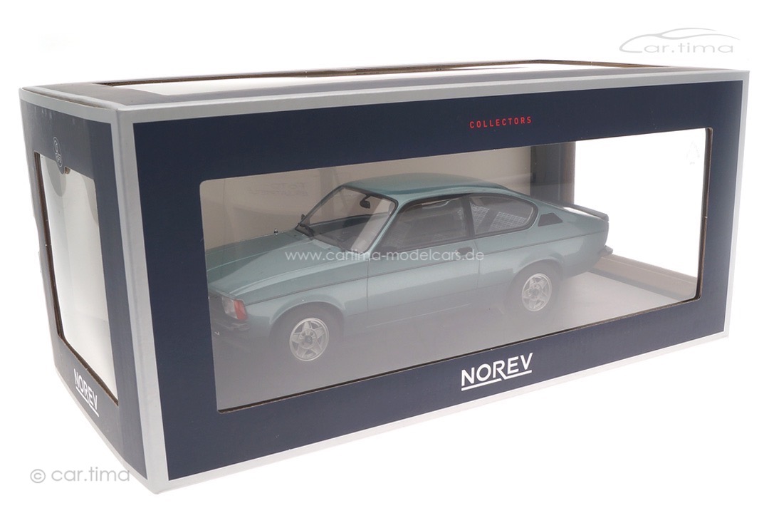 Opel Kadett C Rallye Winterfest 1978 Kristalltürkis Norev 1:18 183654