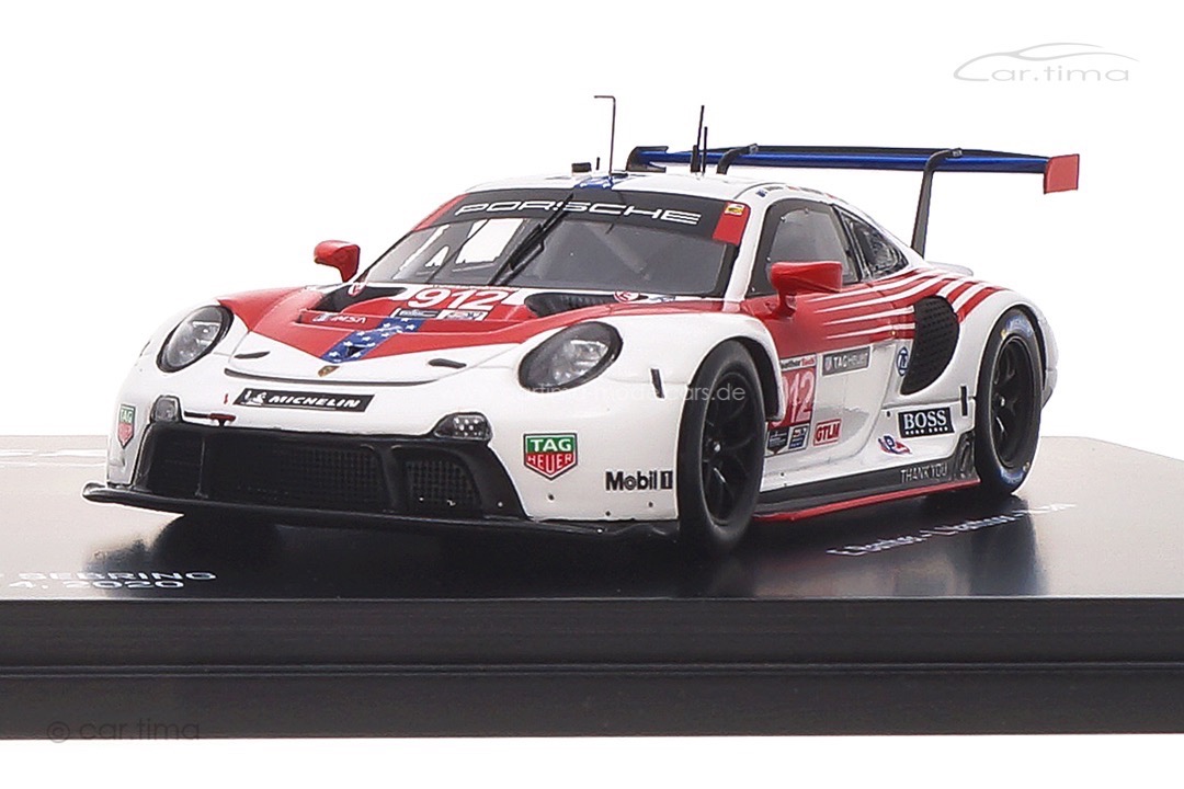 Set Porsche 911 RSR 12h Sebring 2020 #911 / #912 Spark 1:43 WAP0200120P0FW