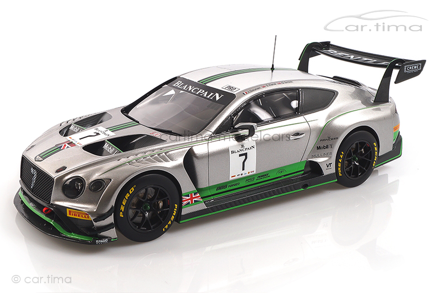 Bentley Continental GT3 Blancpain GT Series 2018 Monza TopSpeed 1:18 TS0243