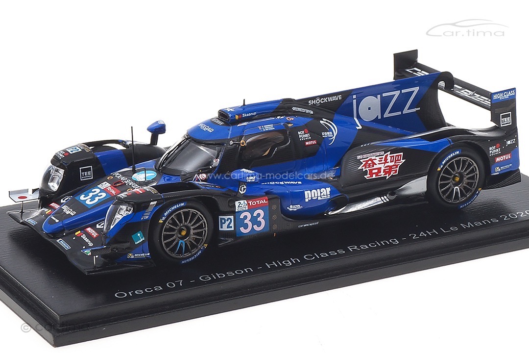 Oreca 07-Gibson 24h Le Mans 2020 Fjordbach/Patterson/Yamashita Spark 1:43 S7973