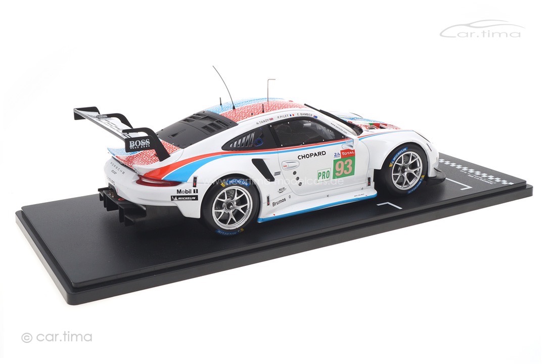 Porsche 911 (991) RSR 24h Le Mans 2019 Tandy/Bamber/Pilet IXO 1:18 LEGT18025