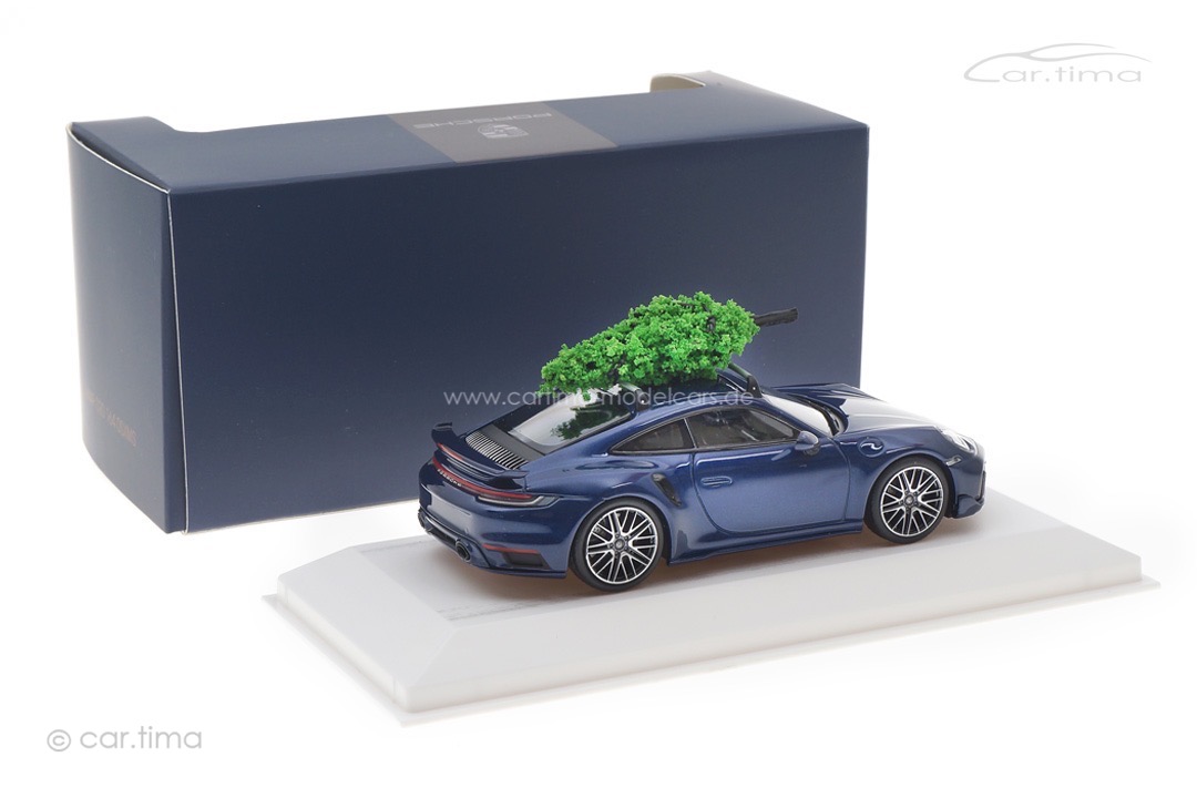 Porsche 911 (992) Turbo S Enzianblaumet. X-Mas 1:43 WAP0201640SXMAS