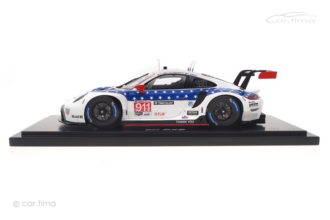 Porsche 911 RSR 12h Sebring 2020 Bamber/Makowiecki/Tandy Spark 1:18 WAP0210120N0FW