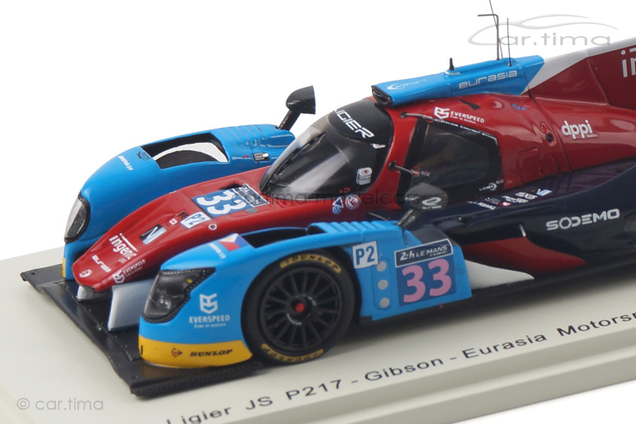 Ligier JS P217 24h Le Mans 2017 Nicolet/Nicolet/Maris Spark 1:43 S5819