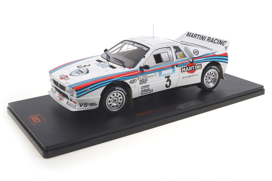 Lancia 037 Rallye Acropolis 1983 Röhrl/Geistdörfer IXO 1:18 18RMC054A