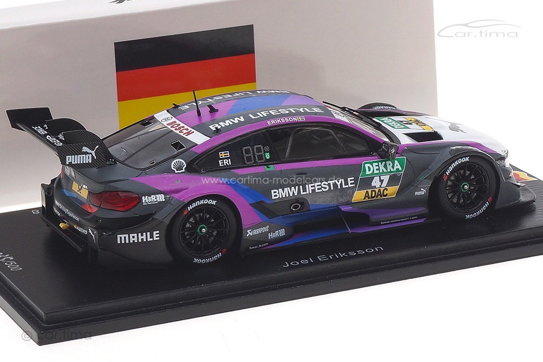 BMW M4 DTM Hockenheim 2018 Joel Eriksson Spark 1:43 SG631