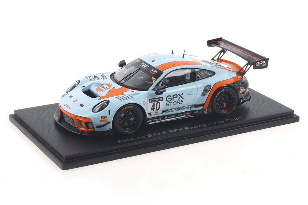 "Porsche 911 GT3 R GPX Racing ""The Club"" Spark 1:43 SP324"