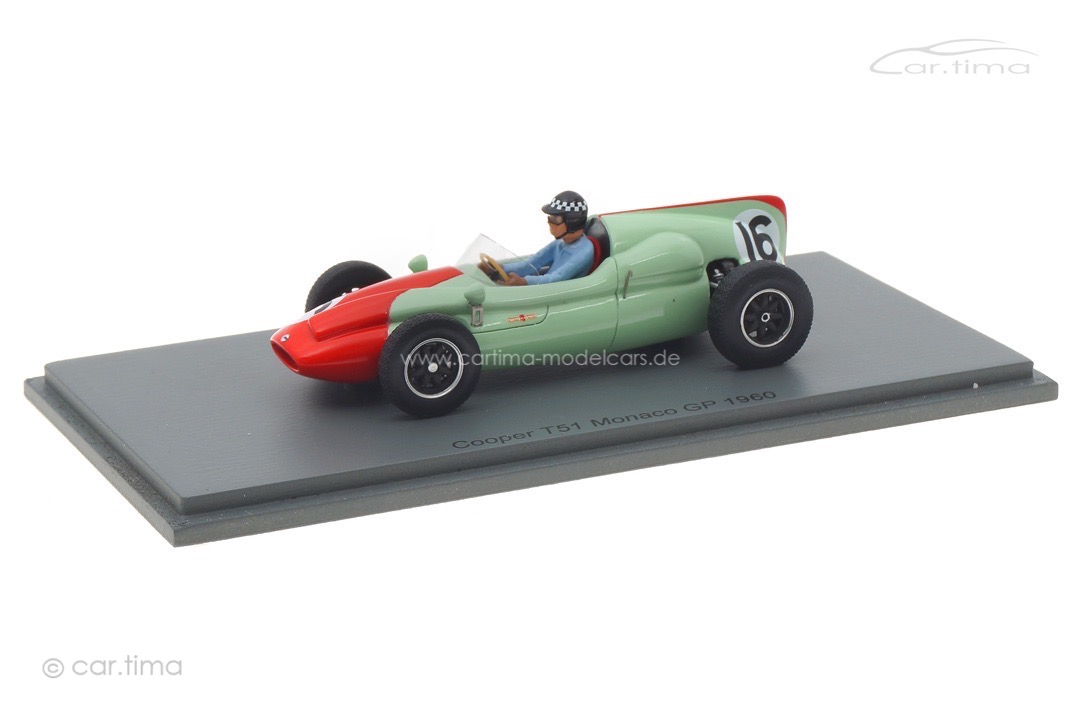 Cooper T51 GP Monaco 1960 Chris Bristow Spark 1:43 S8046