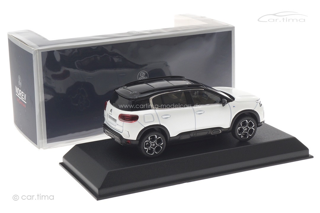 Citroën C5 Aircross 2022 Pearl White/black Norev 1:43 155564