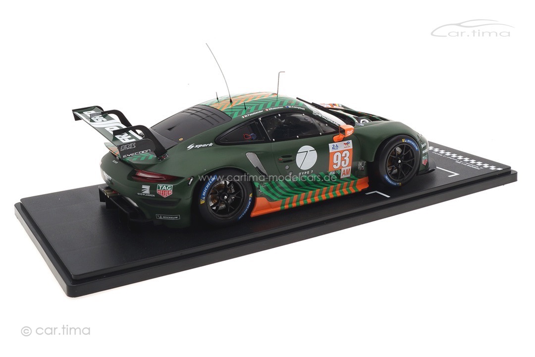 Porsche 911 RSR-19 24h Le Mans 2022 Fassbender/Campbell/Robichon IXO 1:18 LEGT18-23031