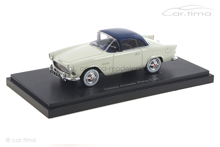 Simca Aronde Plein Ciel autocult 1:43 02024