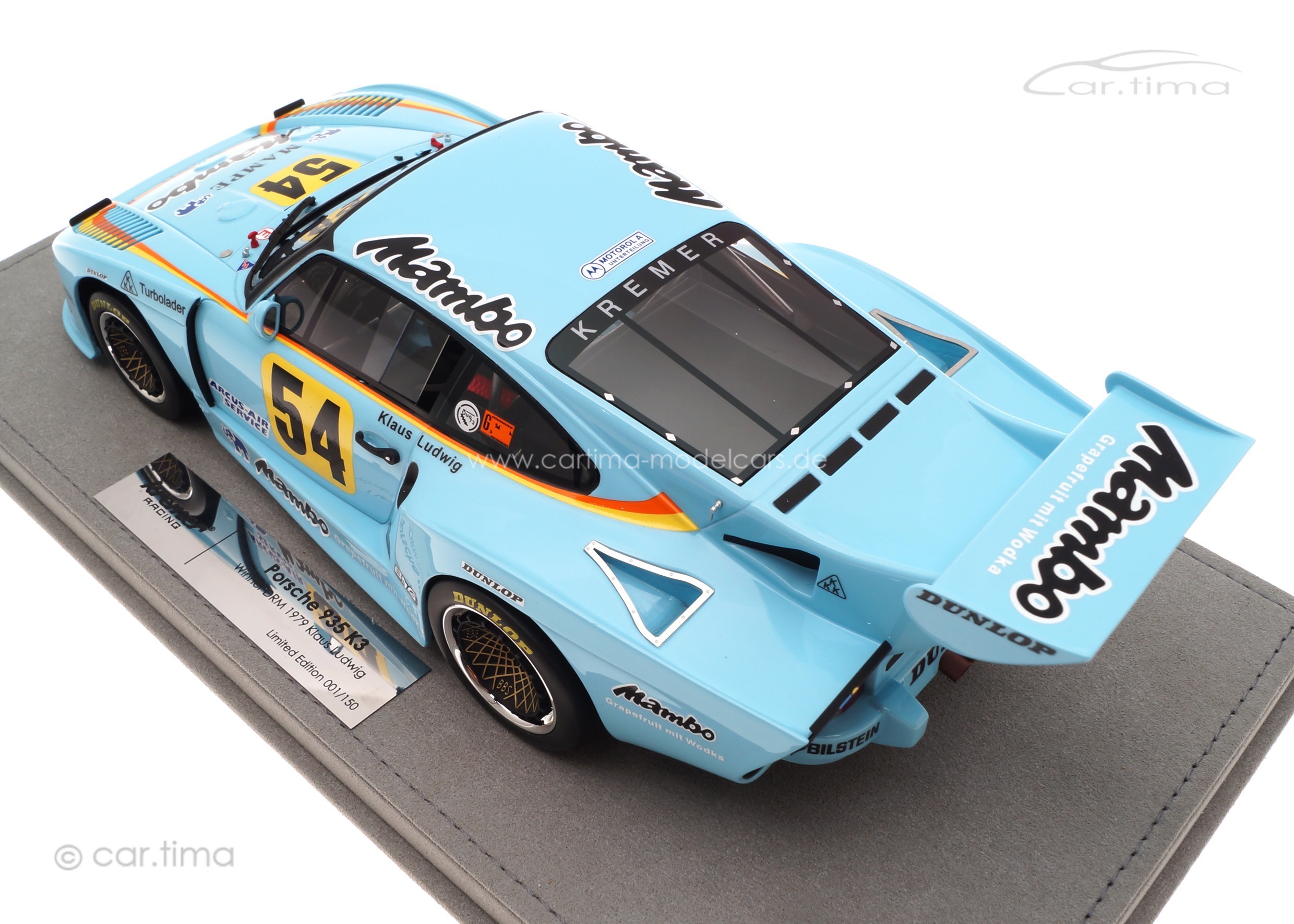 Porsche 935 K3 Winner DRM 1979 Klaus Ludwig Kremer Collection car.tima 1:18 CAR01823005