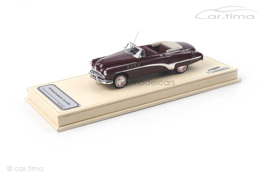 Buick Roadmaster Convertible Royal Maroon TSM 1:43 TSMCE154306