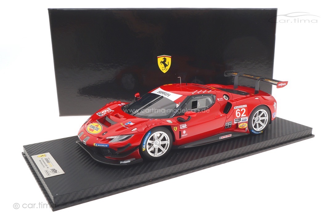 Ferrari 296 GT3 24h Daytona 2023 Calado/Rigon/Pier Guidi BBR 1:18 CS18001