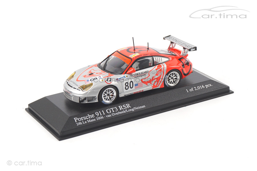 Porsche 911 (996) GT3 RSR 24h LeMans 2006 Minichamps 1:43 400066480