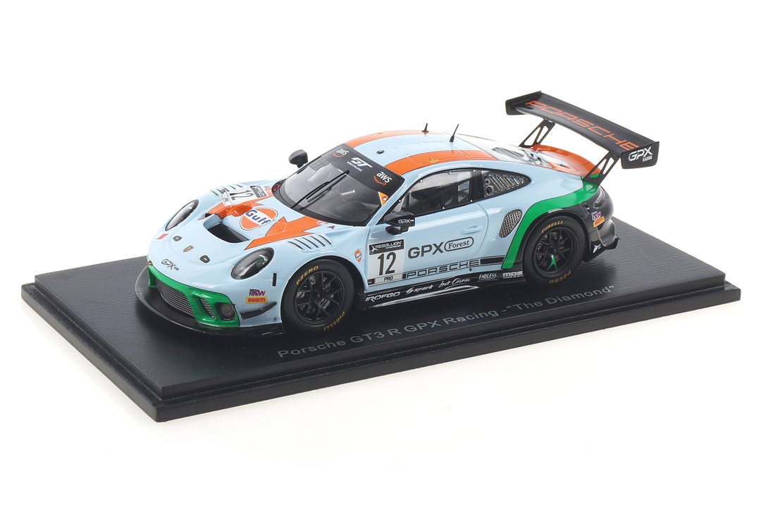 Porsche 911 GT3 R GPX Racing "The Diamond" Spark 1:43 SP322