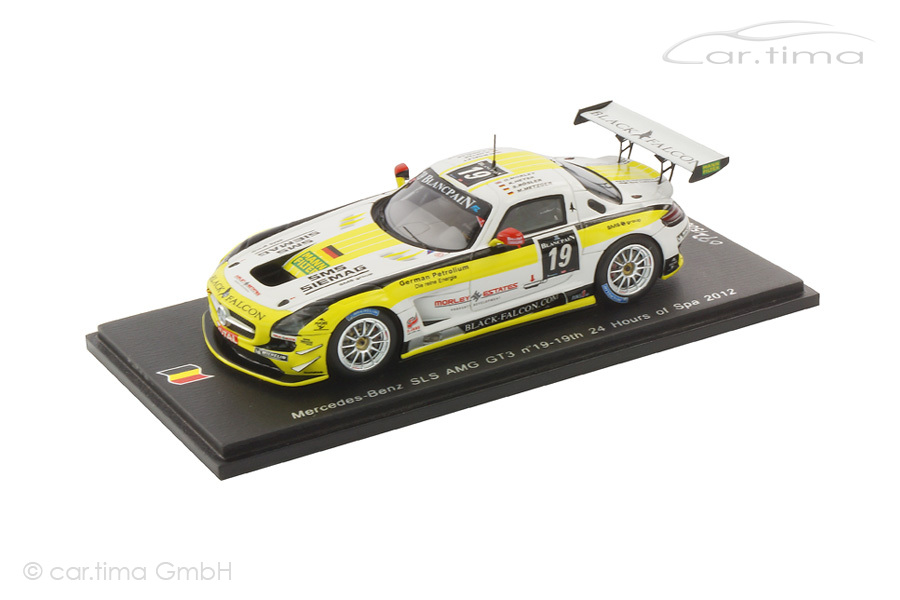 Mercedes-Benz SLS AMG GT3 24h Spa 2012 Heyer/Morley/Metzger Spark 1:43 SB034