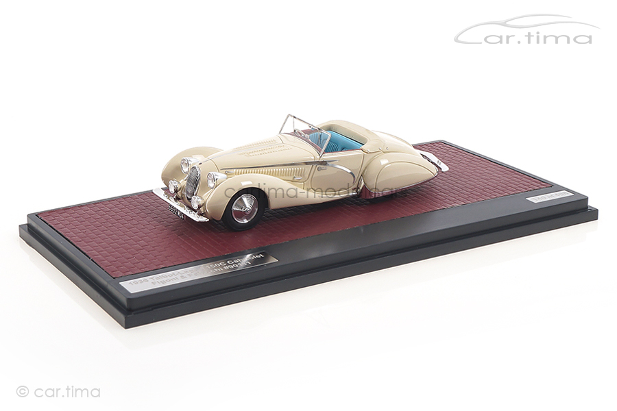 Talbot-Lago T150C Cabriolet Figoni & Falaschi 1936 weiß Matrix 1:43 MX41904-031